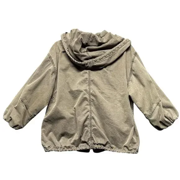 Free People Utility Military Green Jacket Size Small - Picture 2 of 11